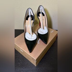 Christian Louboutin Iriza 100MM Patent Leather Pumps SIZE 39